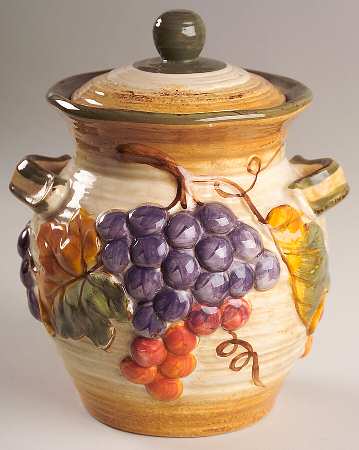 Tuscany Small Canister & Lid