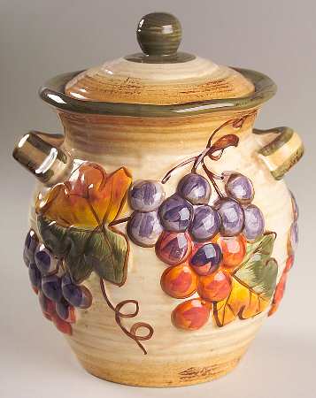 Tuscany Medium Canister & Lid
