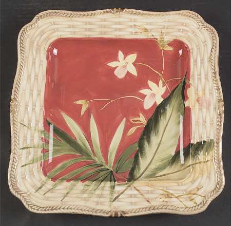 Paradise 13" Square Serving Platter