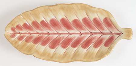 Paradise 16" Leaf Shaped Platter