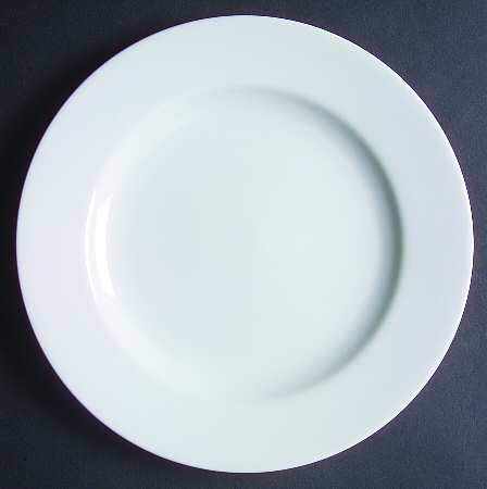 Novi White Salad Plate
