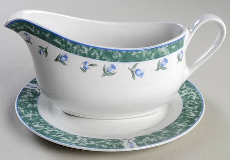 Coventry Blue Gravy Boat & Underplate