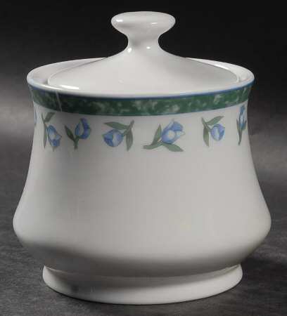 Coventry Blue Sugar Bowl & Lid