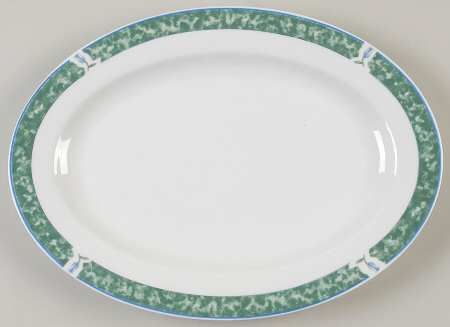 Coventry Blue 12" Oval Serving Platter
