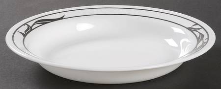 Lyrics Blue Gray (Corelle) Rim Soup Bowl