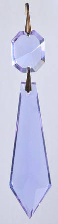 Lighting Parts Blue D.6 3" Drop & Button