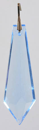 Lighting Parts Blue D.6 3" Drop No Button