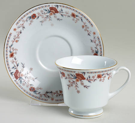 Imperial Footed Cup & Saucer Set
