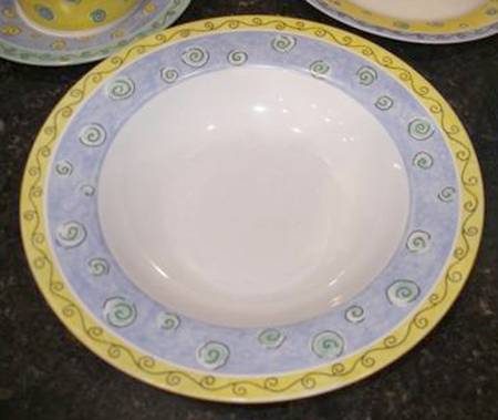 Carnival Rim Soup Bowl