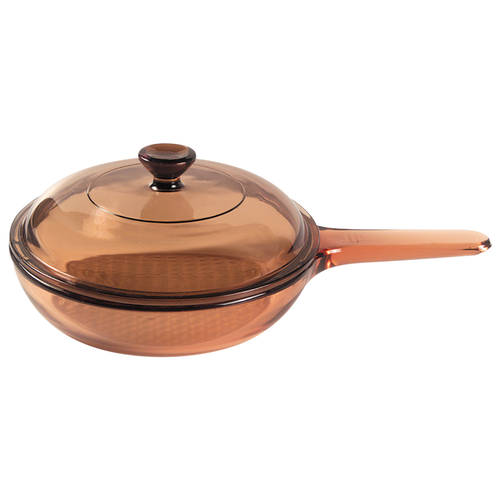 Visions Amber 7" Skillet & Lid