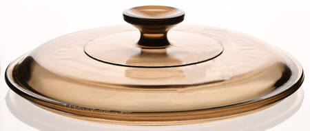 Visions Amber Lid for 2.5 Quart Round Casserole