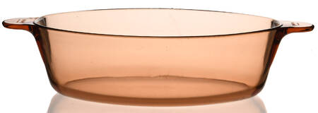 Visions Amber 4 Qt Oval Casserole No Lid