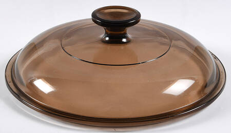 Visions Amber Lid for 1.5 Qt Round Casserole