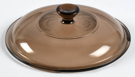 Visions Amber Lid for 1 Qt Rd Oven Microwave Casserole