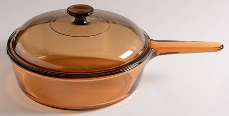 Visions Amber 2.5 Qt Chicken Fryer & Lid