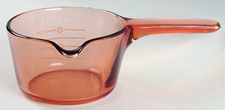 Visions Amber Open Measuring Saucepan