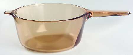 Visions Amber 2.5 Quart Saucepan No Lid