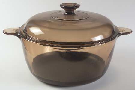 Visions Amber 5 Qt Non Stick Dutch Oven W/Lid