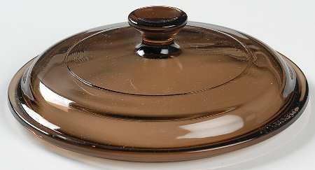 Visions Amber Lid for 1 Pint Non Stick Saucepan