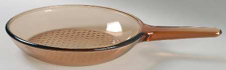 Visions Amber 10" Skillet No Lid