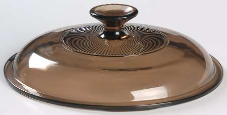Visions Amber Lid for 1.5 Qt Round Casserole