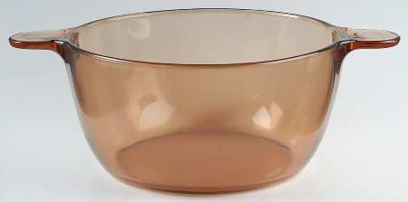 Visions Amber 3 Quart Stew Pot W/No Lid