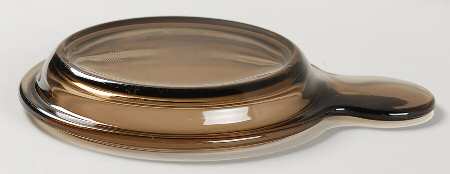 Visions Amber Glass Lid for Grab-It