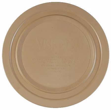 Visions Amber Plastic Lid for 1.5 Qt Round Casserole