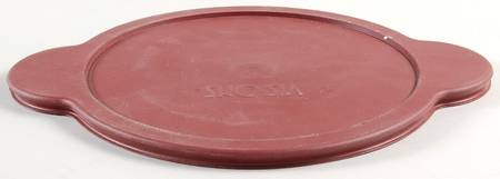 Visions Cranberry Plastic Lid for 2.5 Qt Round Casserole