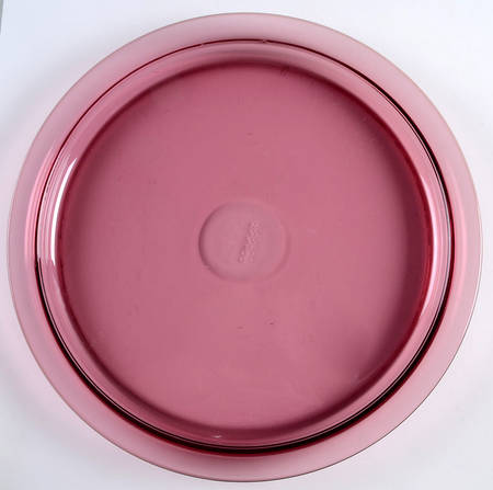 Visions Cranberry 12" Pie Baking Plate