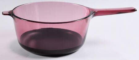 Visions Cranberry 2.5 Qt Non Stick Saucepan W/No Lid