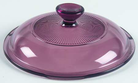 Visions Cranberry Lid for 24 Oz Rd Oven/Microwave Casserole