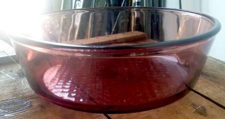 Visions Cranberry 10" Non Stick Skillet No Lid