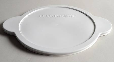 Visions Cranberry Plastic Lid for 2.5 Qt Round Casserole