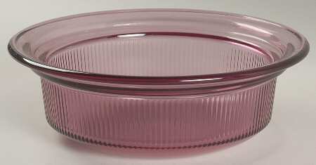 Visions Cranberry 24 Oz Rd Oven/Microwave Casserole No Lid