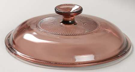 Visions Cranberry Lid for 2.5 Quart Saucepan