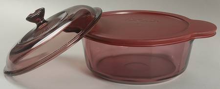 Visions Cranberry by Corning Corelle