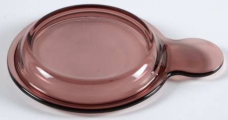 Visions Cranberry Glass Lid for Grab-It