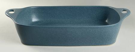 Creations Denim 13" Rectangular Roaster