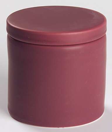 Ruby Sugar Bowl & Lid