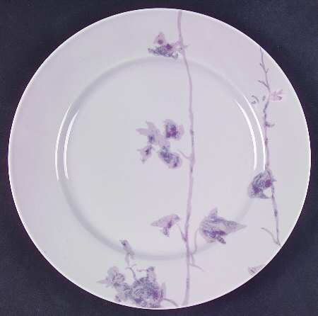 Lavender Shadow Salad Plate