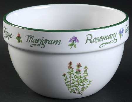 Herb Garden 6" Mixing Bowl