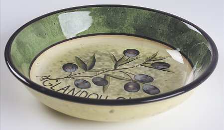 Garden of Olives 9" Individual Pasta Bowl