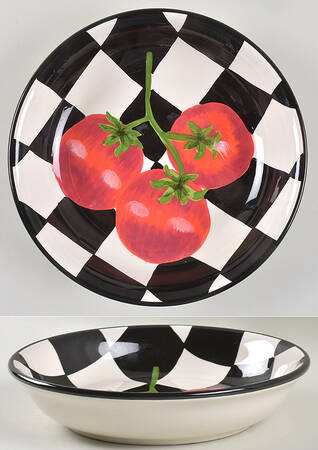 Garden Delight 9" Individual Pasta Bowl