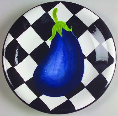 Garden Delight Salad/Dessert Plate