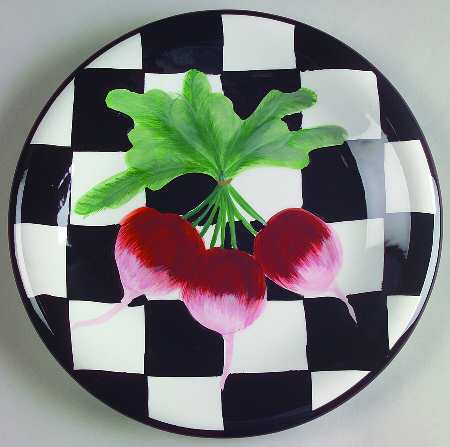 Garden Delight Salad/Dessert Plate