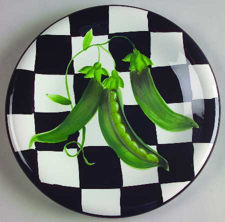 Garden Delight Salad/Dessert Plate
