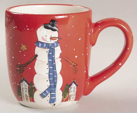 Hilltop Snowman Mug