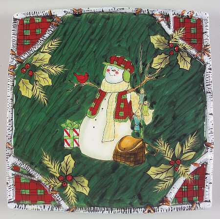 Holiday Lodge Dinner Plate