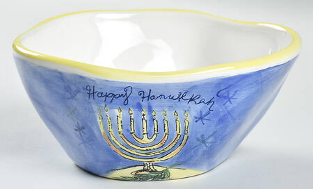 Hanukkah Individual Ice Cream Dish